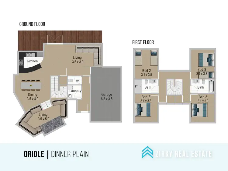 Floorplan of Homely house listing, Oriole Geebung Road, Dinner Plain VIC 3898