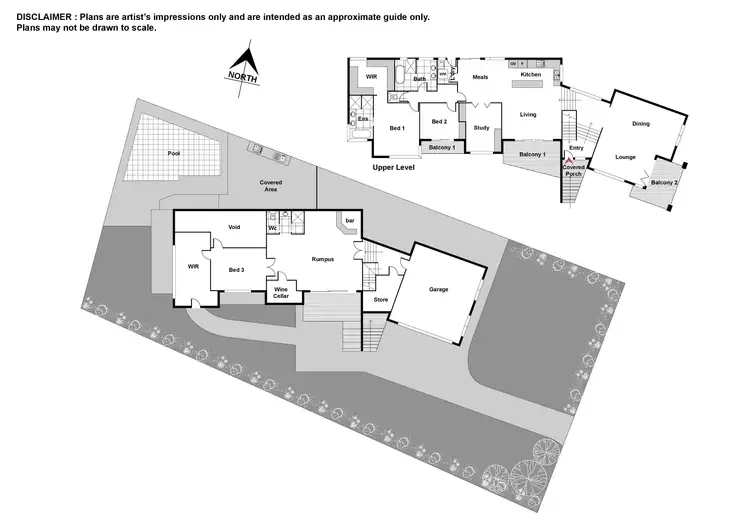Floorplan of Homely house listing, 3 Bilton Place, Lyons ACT 2606