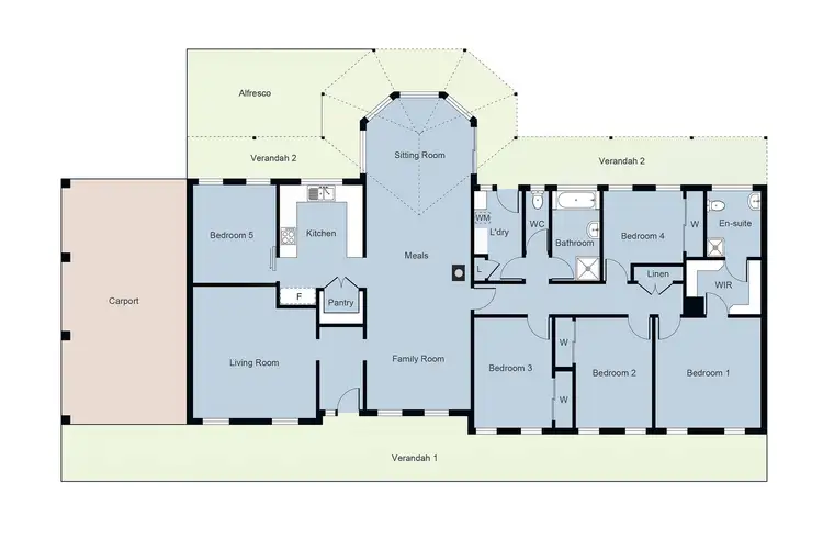 Floorplan of Homely house listing, 16 George Cook Drive South, Daisy Hill VIC 3465