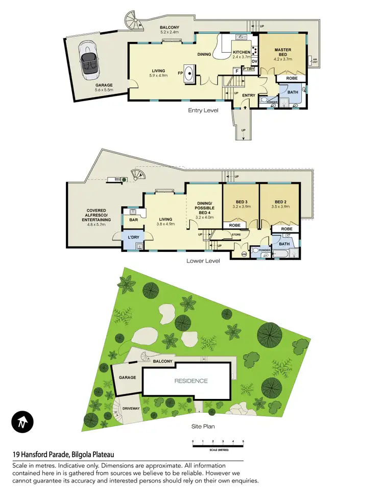 Floorplan of Homely house listing, 19 Hansford Parade, Bilgola Plateau NSW 2107