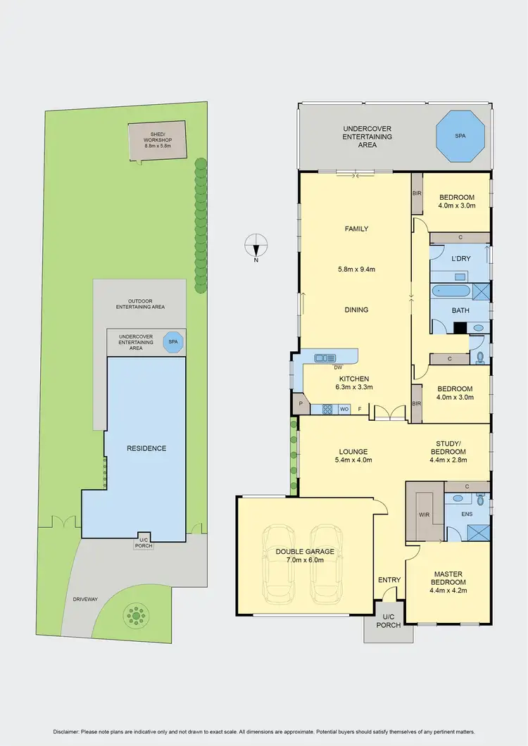 Floorplan of Homely house listing, 18 Dalray Crescent, New Gisborne VIC 3438