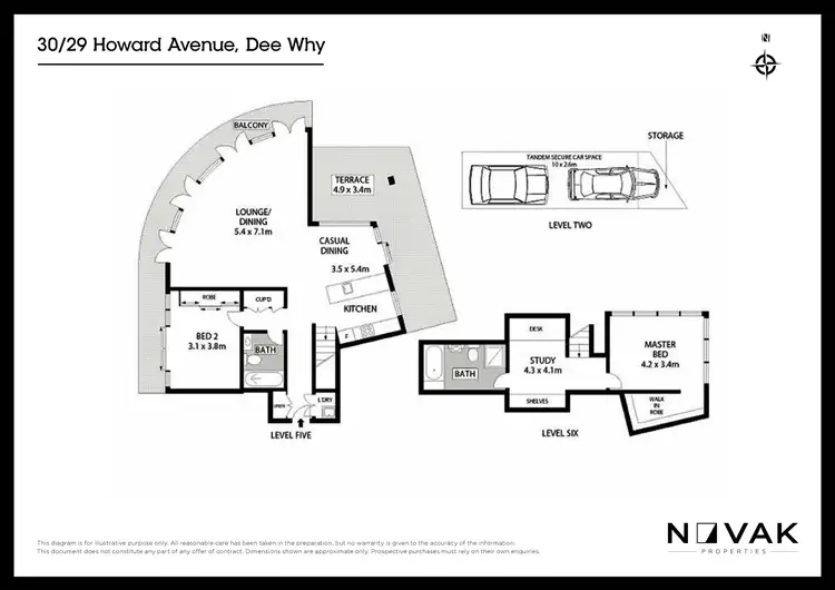 Floorplan of Homely apartment listing, 30/29 Howard Avenue, Dee Why NSW 2099