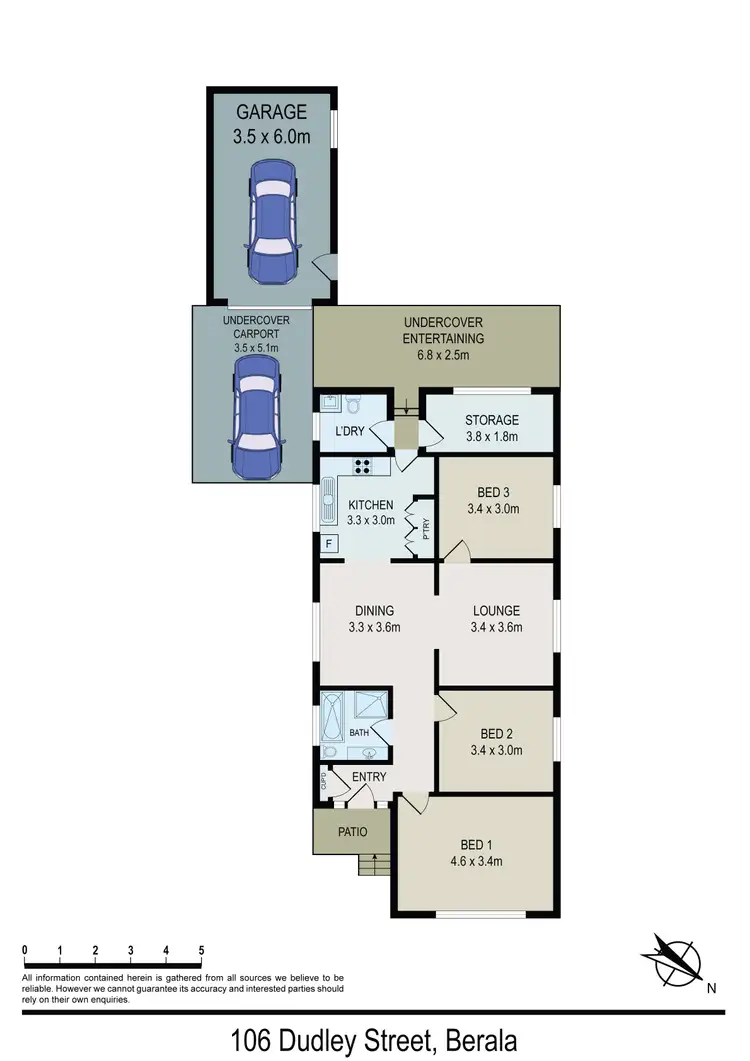 Floorplan of Homely house listing, 106 Dudley Street, Berala NSW 2141