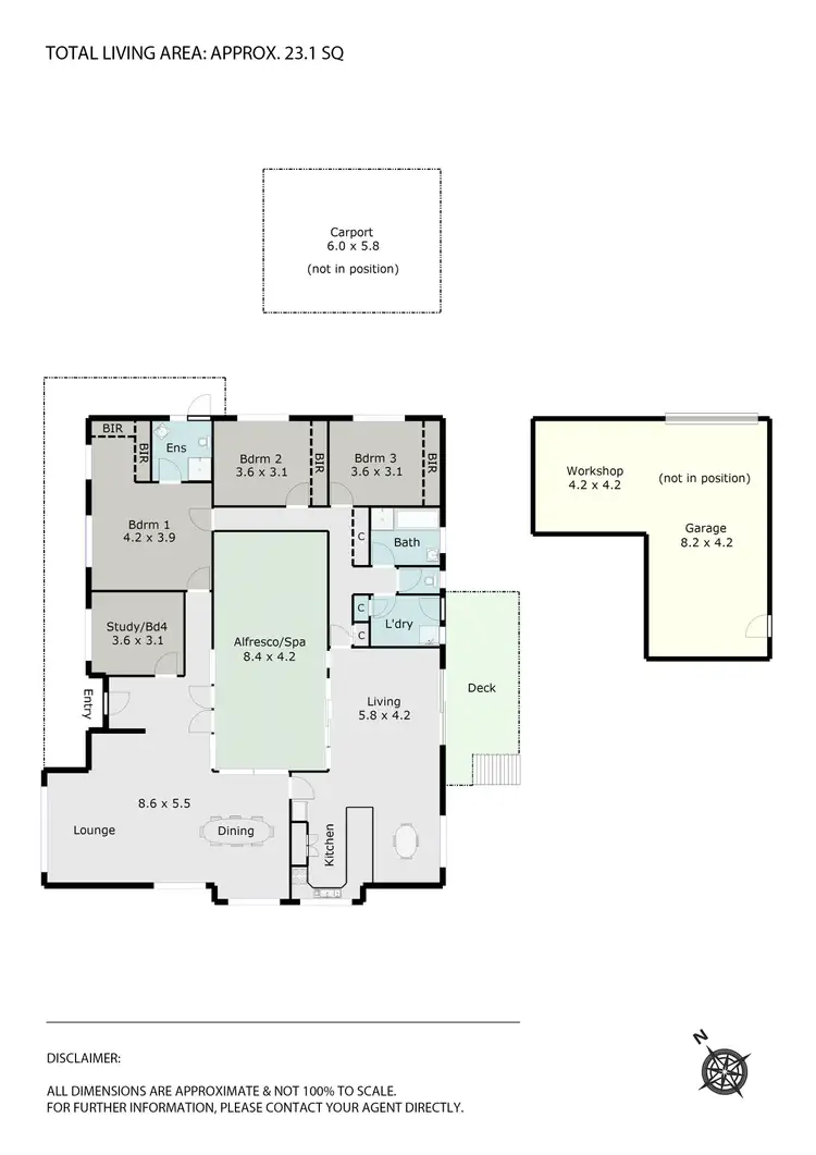 Floorplan of Homely house listing, 18 Doodts Road, Nerrina VIC 3350