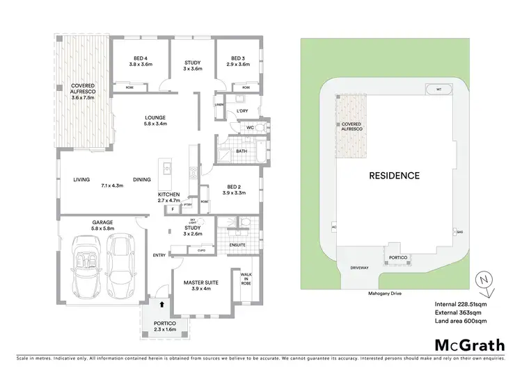 Floorplan of Homely house listing, 11/41 Mahogany Drive, Pelican Waters QLD 4551