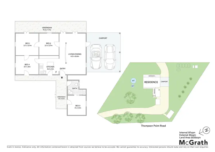 Floorplan of Homely house listing, 50 Thompson Point Road, Nankin QLD 4701
