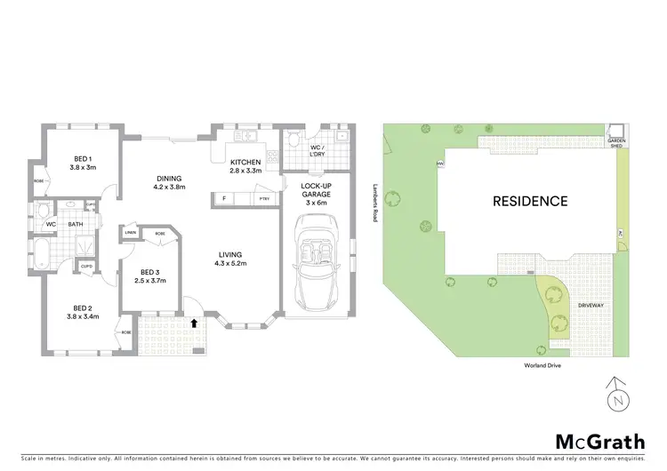 Floorplan of Homely house listing, 1 Worland Drive, Boambee East NSW 2452