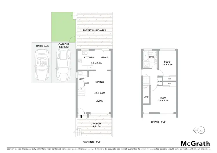 Floorplan of Homely townhouse listing, 13/178 Waterloo Road, Marsfield NSW 2122