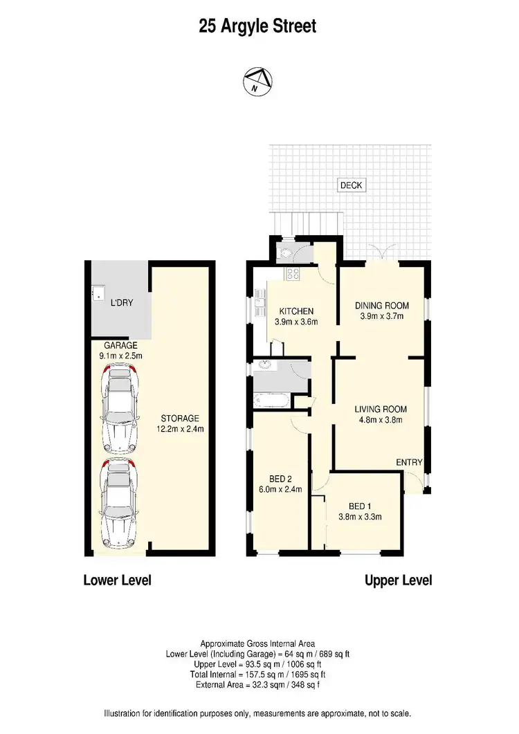 Floorplan of Homely house listing, 25 Argyle Street, Red Hill QLD 4059