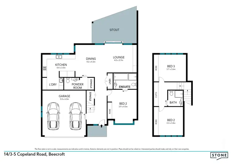 Floorplan of Homely apartment listing, 3-5 Copeland Road, Beecroft NSW 2119