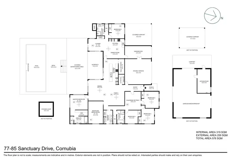 Floorplan of Homely house listing, 77-85 Sanctuary Drive, Cornubia QLD 4130