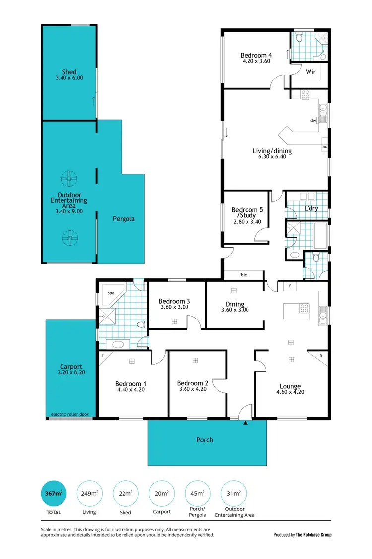 Floorplan of Homely house listing, 18 Murdoch Avenue, North Plympton SA 5037