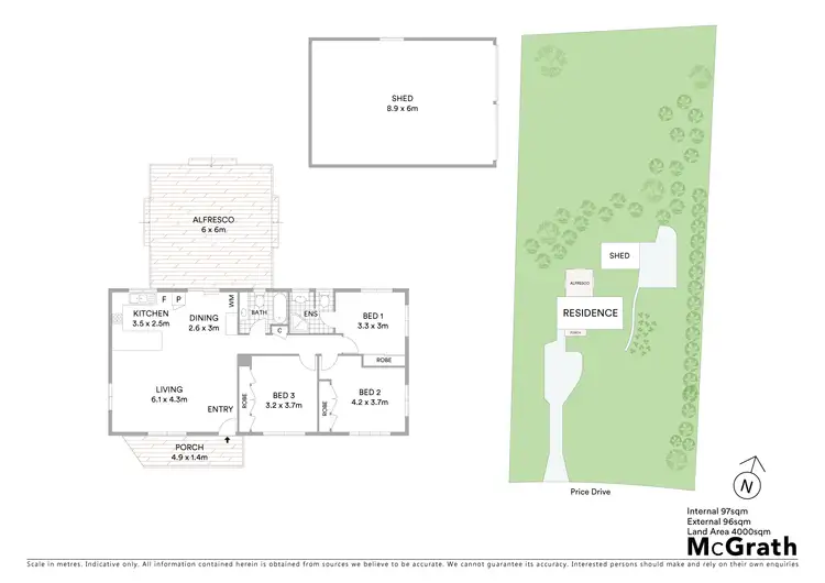 Floorplan of Homely house listing, 18-20 Price Drive, Glenlee QLD 4711
