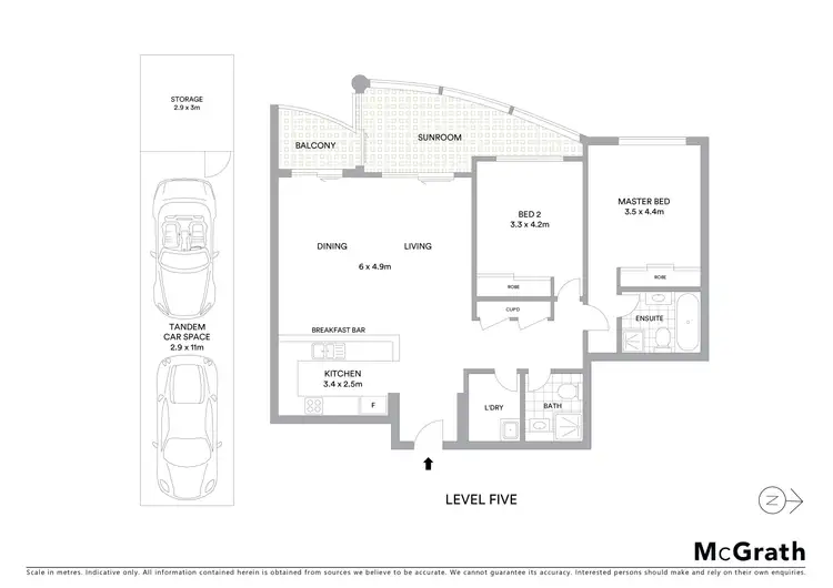 Floorplan of Homely unit listing, 82/1 Fontenoy Road, Macquarie Park NSW 2113