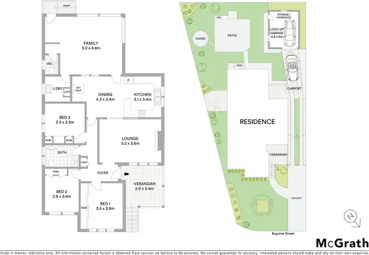 Floorplan of Homely house listing, 18 Bygrave Street, Ryde NSW 2112