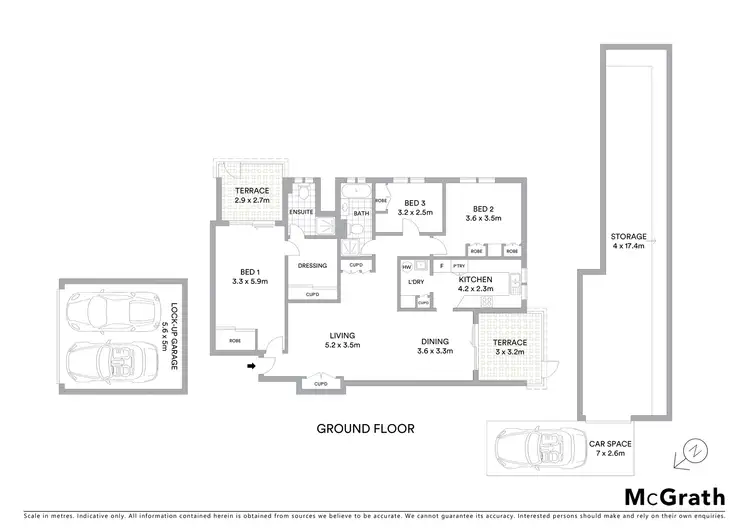 Floorplan of Homely unit listing, 3/35 Fontenoy Road, Macquarie Park NSW 2113