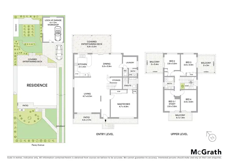 Floorplan of Homely house listing, 22 Pacey Avenue, North Ryde NSW 2113