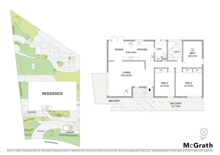 Floorplan of Homely house listing, 12 Bronhill Avenue, East Ryde NSW 2113
