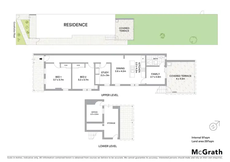 Floorplan of Homely semi-detached listing, 27 Constitution Road, Ryde NSW 2112