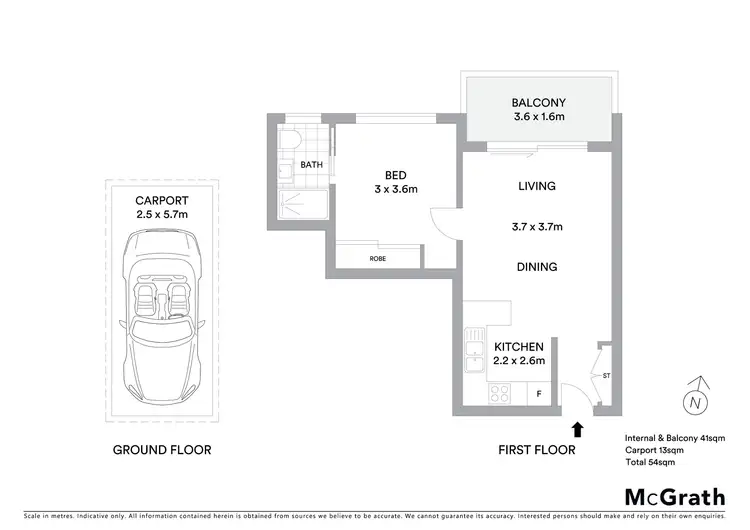 Floorplan of Homely apartment listing, 8/18 Rowe Street, Eastwood NSW 2122