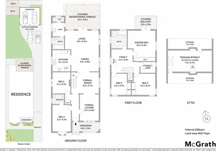 Floorplan of Homely house listing, 9 Deakin Street, West Ryde NSW 2114