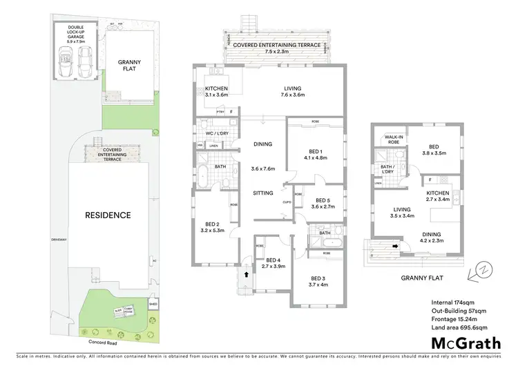 Floorplan of Homely house listing, 493 Concord Road, Rhodes NSW 2138