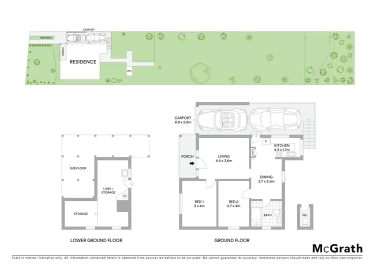 Floorplan of Homely house listing, 6 Crescent Avenue, Ryde NSW 2112