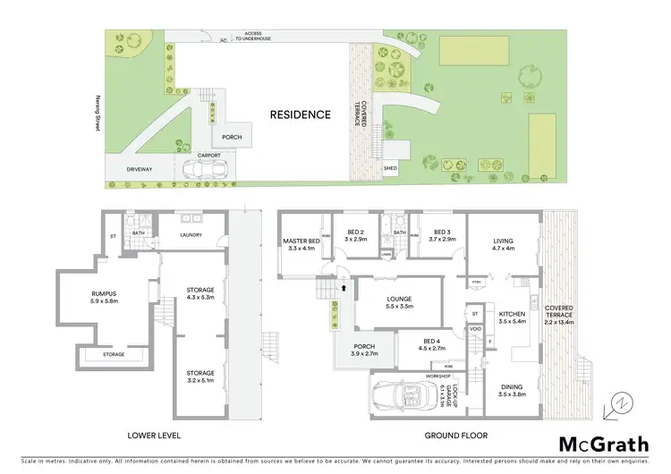 Floorplan of Homely house listing, 10 Nerang Street, Ryde NSW 2112
