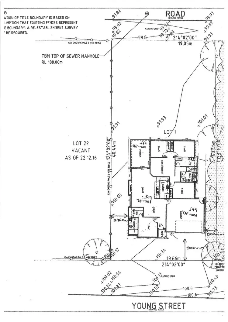 Floorplan of Homely land listing, LOT 1 Young Street, Ararat VIC 3377