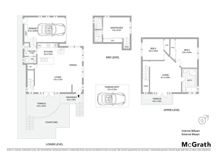 Floorplan of Homely townhouse listing, 1/82 Hutton Road, The Entrance North NSW 2261