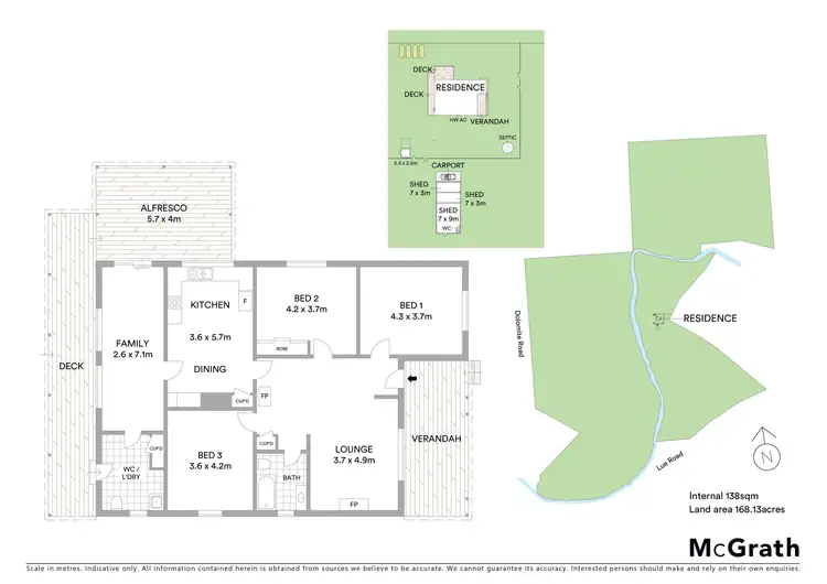 Floorplan of Homely rural property listing, 1445 Lue Road, Mudgee NSW 2850
