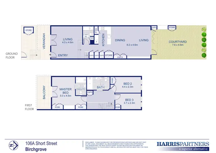 Floorplan of Homely house listing, 106a Short Street, Birchgrove NSW 2041