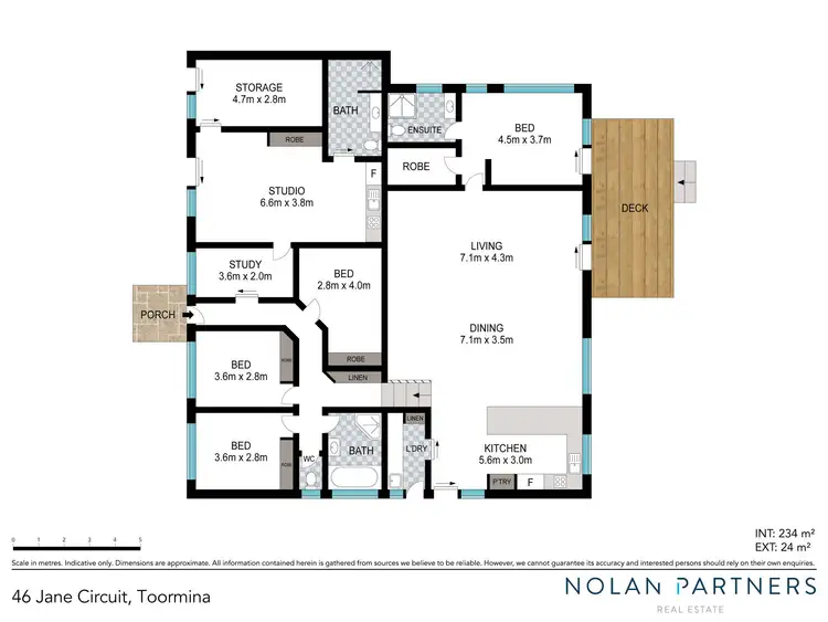 Floorplan of Homely house listing, 46 Jane Circuit, Toormina NSW 2452