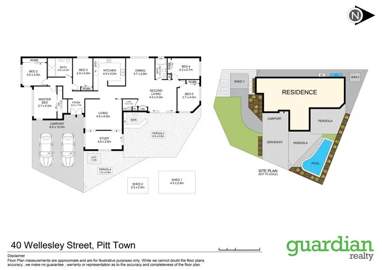 Floorplan of Homely house listing, 40 Wellesley Street, Pitt Town NSW 2756