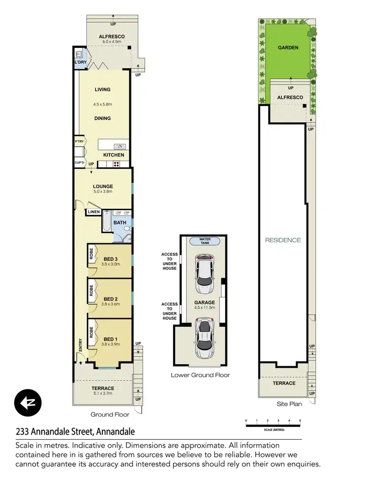 Floorplan of Homely house listing, 233 Annandale Street, Annandale NSW 2038
