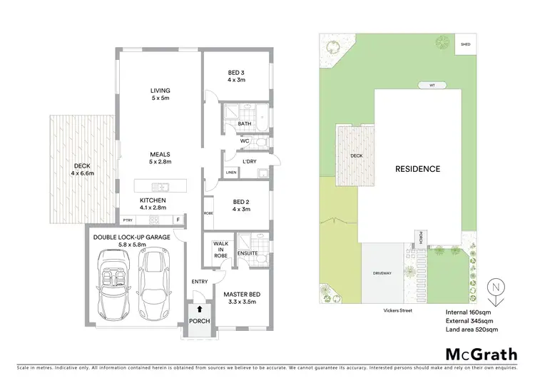Floorplan of Homely house listing, 331 Vickers Street, Sebastopol VIC 3356