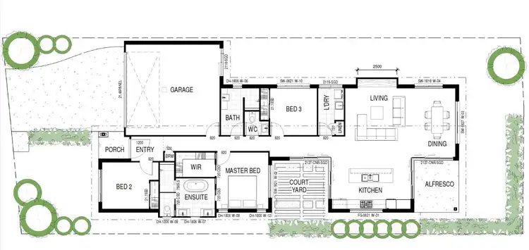 Floorplan of Homely house listing, 6 Creekside Circuit, Nambour QLD 4560