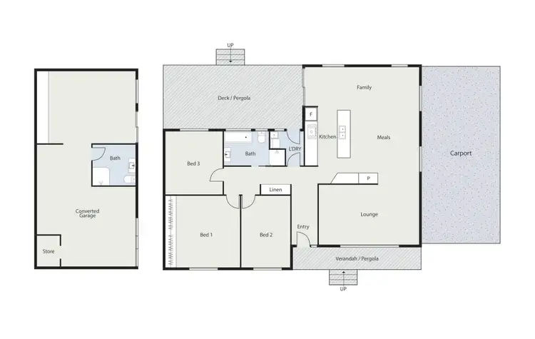 Floorplan of Homely house listing, 19 Chirnside Circuit, Kambah ACT 2902