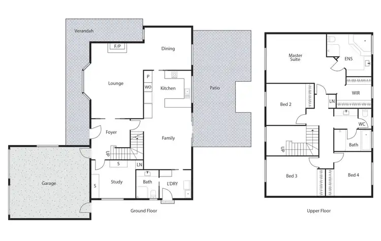 Floorplan of Homely house listing, 44 Rowntree Crescent, Isaacs ACT 2607