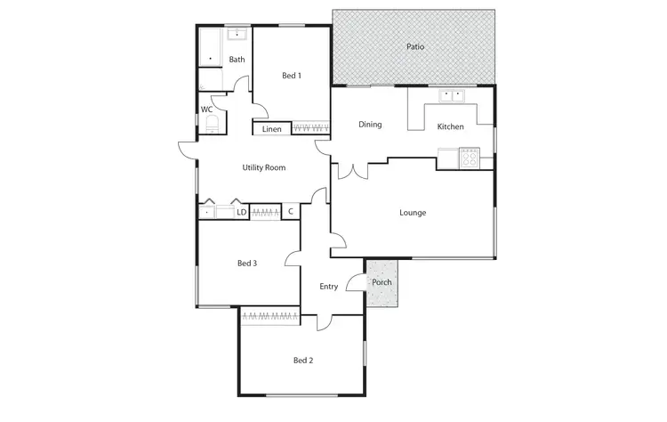 Floorplan of Homely house listing, 66 Hopetoun Circuit, Yarralumla ACT 2600