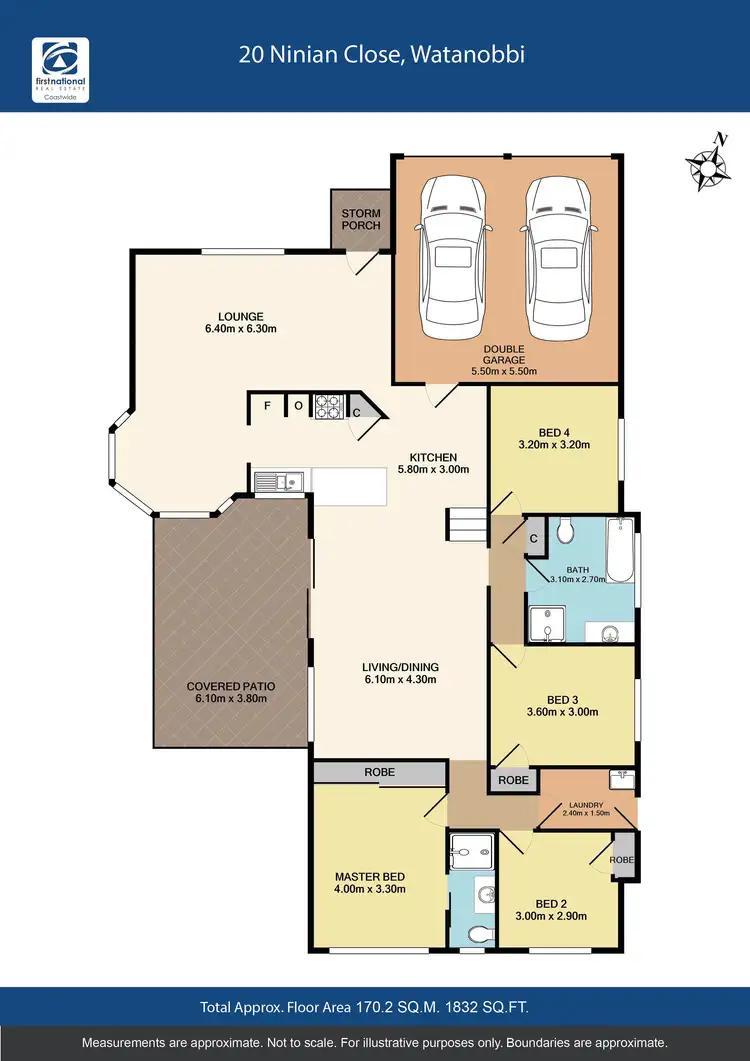 Floorplan of Homely house listing, 20 Ninian Close, Watanobbi NSW 2259