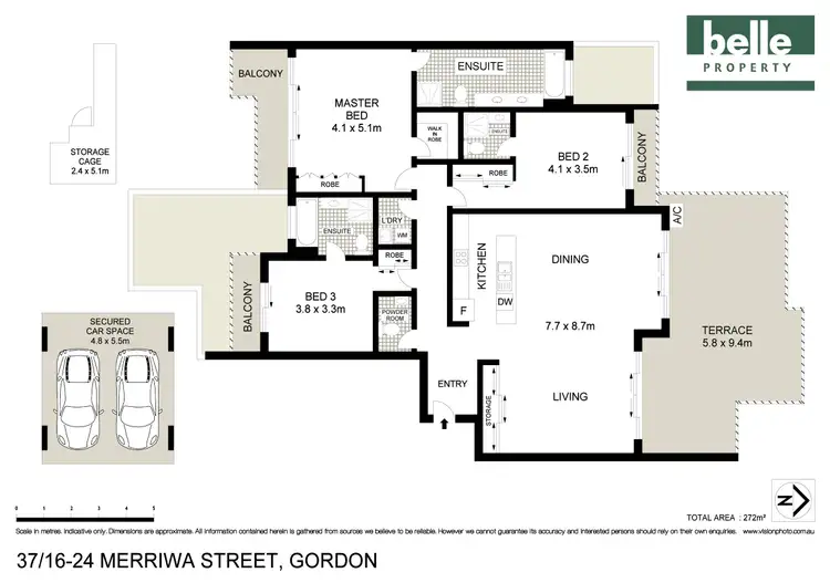 Floorplan of Homely unit listing, 37/16-24 Merriwa Street, Gordon NSW 2072
