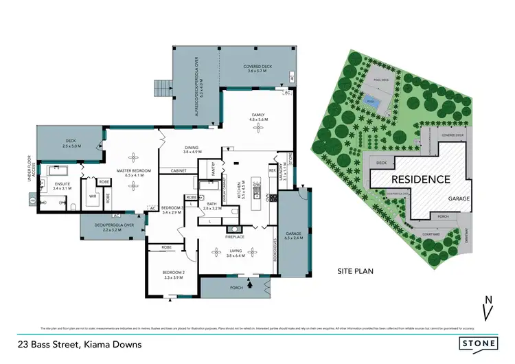 Floorplan of Homely house listing, 23 Bass Street, Kiama Downs NSW 2533