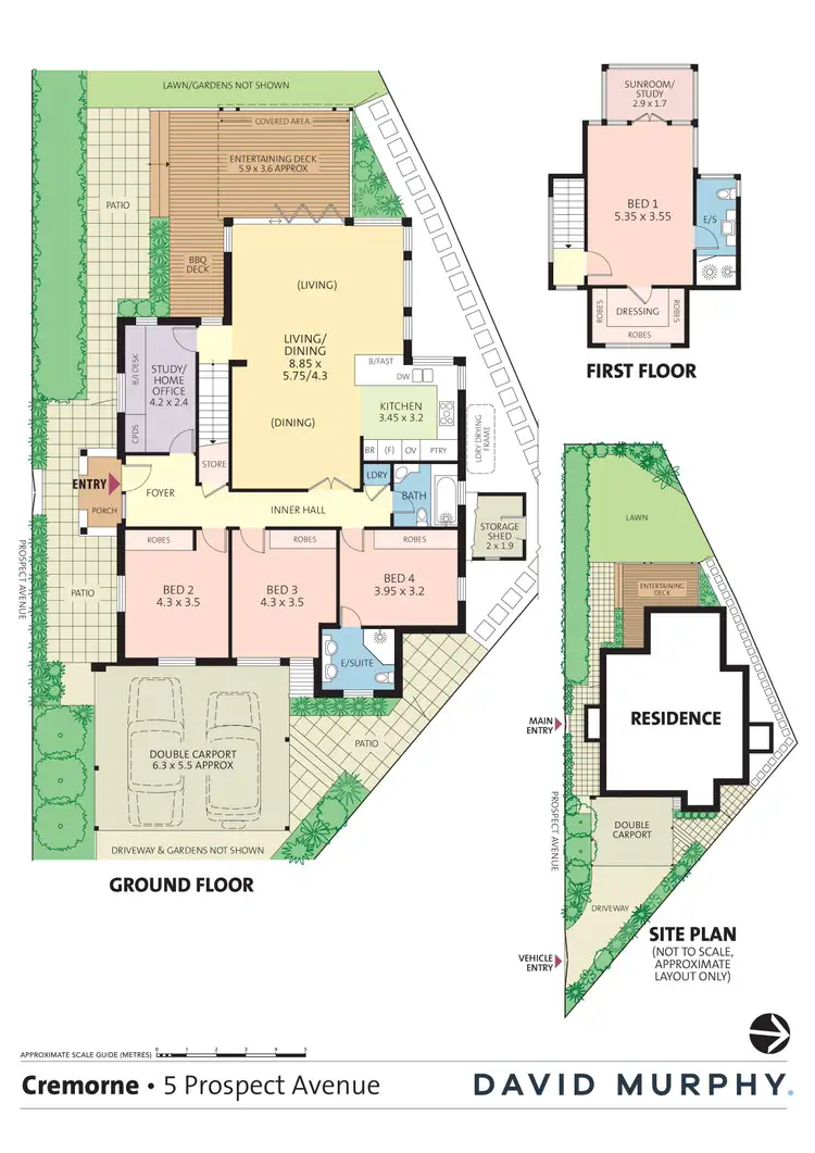 Floorplan of Homely house listing, 5 Prospect Avenue, Cremorne NSW 2090