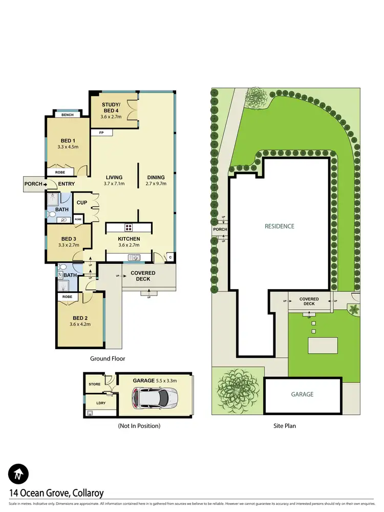 Floorplan of Homely house listing, 14 Ocean Grove, Collaroy NSW 2097