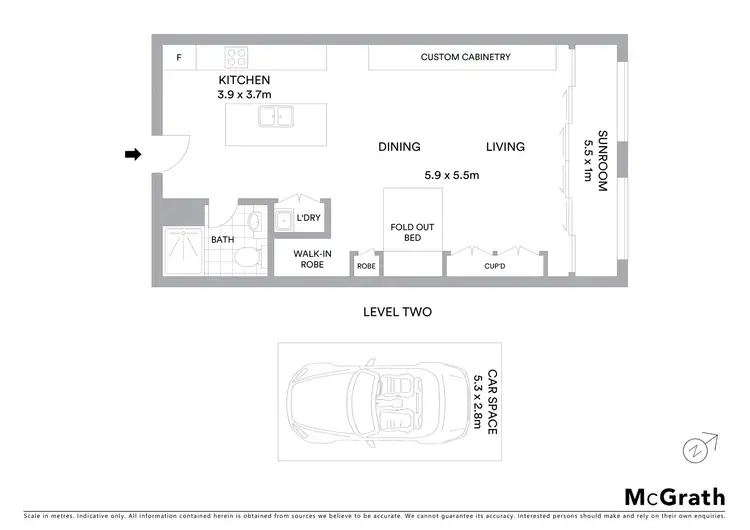 Floorplan of Homely apartment listing, 247/30 Baywater Drive, Wentworth Point NSW 2127
