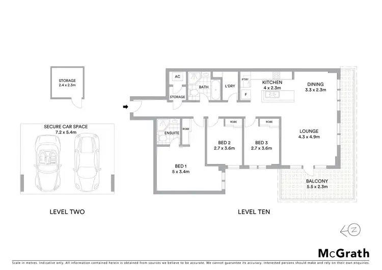 Floorplan of Homely apartment listing, 40/5 Bay Drive, Meadowbank NSW 2114