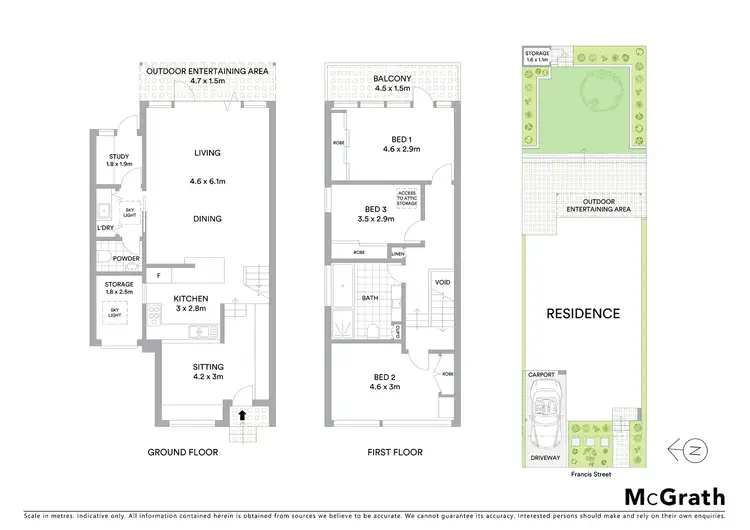 Floorplan of Homely house listing, 53 Francis Street, Leichhardt NSW 2040