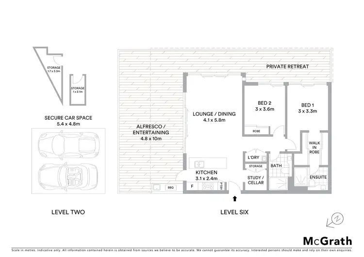Floorplan of Homely apartment listing, 605/1A Burroway Road, Wentworth Point NSW 2127
