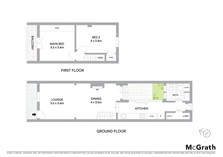 Floorplan of Homely house listing, 10 Lyndhurst Street, Glebe NSW 2037